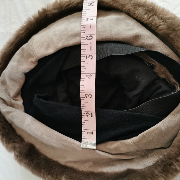 Vintage Headsup Suede Faux Fur Panama Hat - Picture 12 of 13